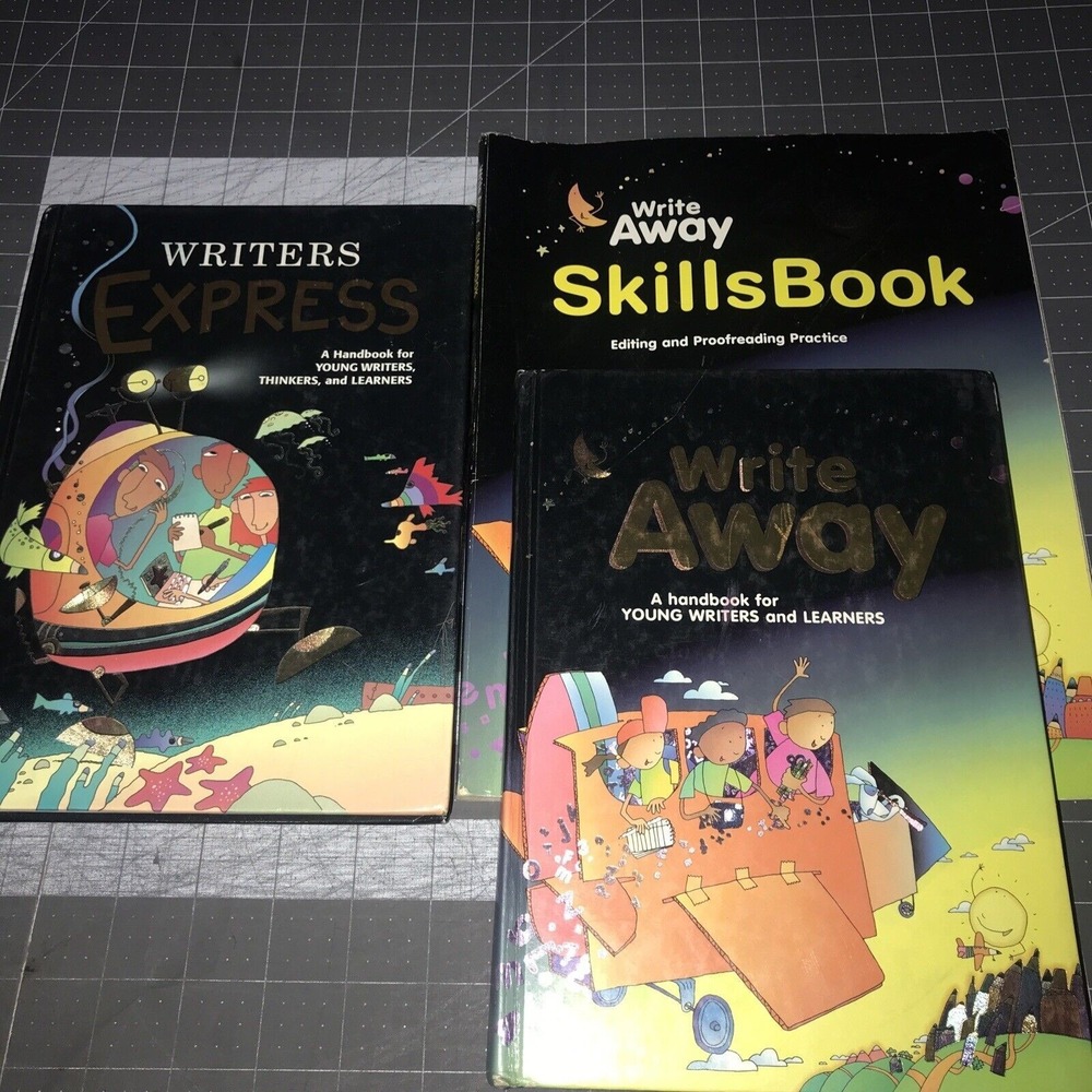 Writers Express Write Away Skills Book Lot Sebranek,‎ Kemper & Nathan 2000